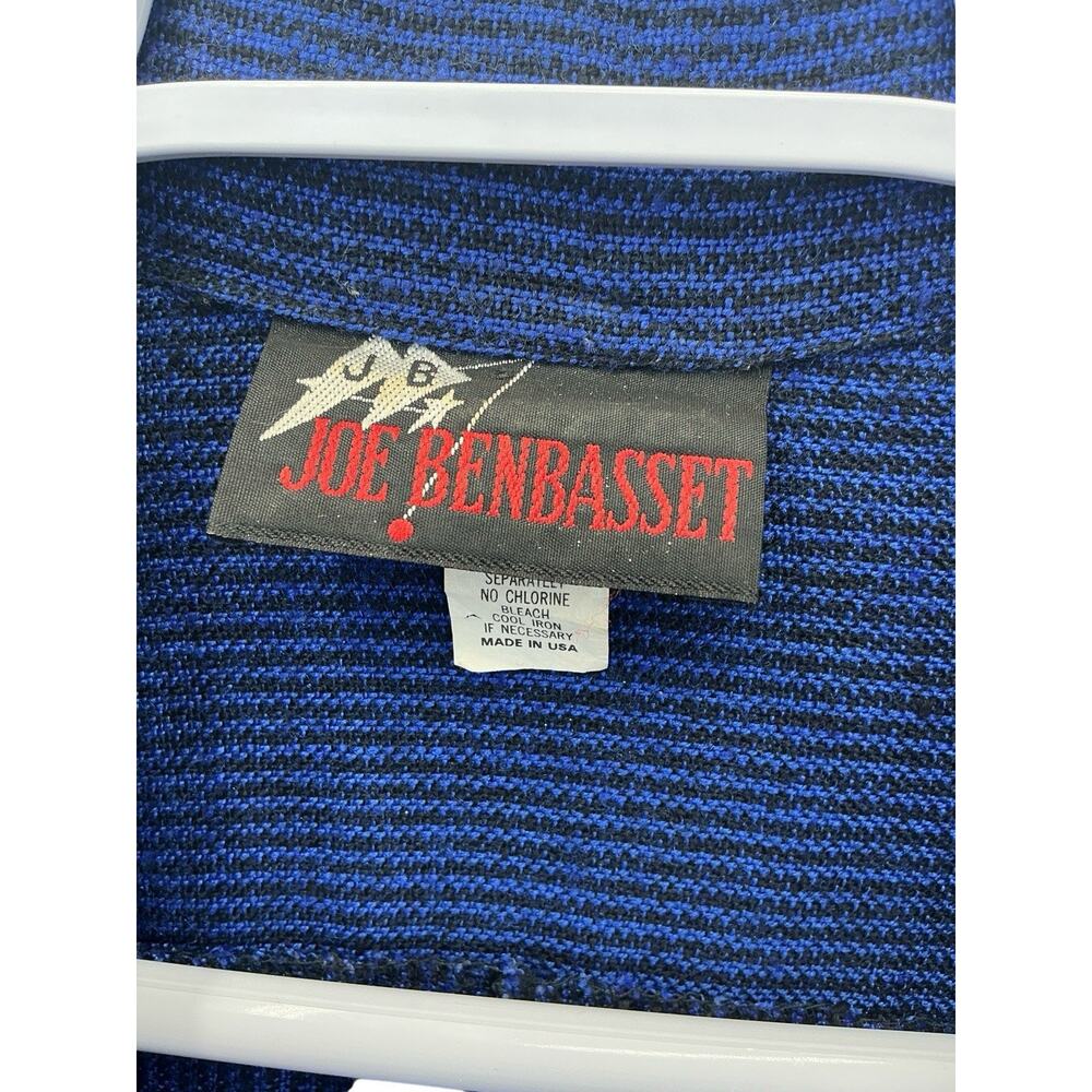 Joe Benbasset vintage jacket Blazer Women’s Size Medium Blue - Picture 7 of 15